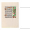 Hours of Queen Isabella the Catholic, Queen of Spain: Fol. 82r, c. 1500 by Master of the First Prayerbook of Maximillian
