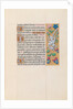 Hours of Queen Isabella the Catholic, Queen of Spain: Fol. 84r, c. 1500 by Master of the First Prayerbook of Maximillian