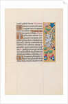 Hours of Queen Isabella the Catholic, Queen of Spain: Fol. 84r, c. 1500 by Master of the First Prayerbook of Maximillian