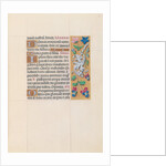 Hours of Queen Isabella the Catholic, Queen of Spain: Fol. 84r, c. 1500 by Master of the First Prayerbook of Maximillian