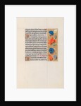 Hours of Queen Isabella the Catholic, Queen of Spain: Fol. 85r, c. 1500 by Master of the First Prayerbook of Maximillian