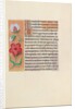 Hours of Queen Isabella the Catholic, Queen of Spain: Fol. 89v, c. 1500 by Master of the First Prayerbook of Maximillian