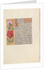 Hours of Queen Isabella the Catholic, Queen of Spain: Fol. 89v, c. 1500 by Master of the First Prayerbook of Maximillian