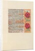 Hours of Queen Isabella the Catholic, Queen of Spain: Fol. 92r, c. 1500 by Master of the First Prayerbook of Maximillian