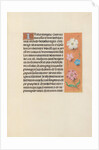 Hours of Queen Isabella the Catholic, Queen of Spain: Fol. 95r, c. 1500 by Master of the First Prayerbook of Maximillian