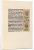 Hours of Queen Isabella the Catholic, Queen of Spain: Fol. 99r, c. 1500 by Master of the First Prayerbook of Maximillian