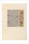 Hours of Queen Isabella the Catholic, Queen of Spain: Fol. 99r, c. 1500 by Master of the First Prayerbook of Maximillian