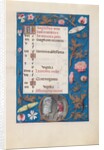 Hours of Queen Isabella the Catholic, Queen of Spain: Fol. 9r, August - Threshing Wheat, c. 1500 by Master of the First Prayerbook of Maximillian