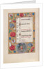 Hours of Queen Isabella the Catholic, Queen of Spain: Fol. 9v, August, c. 1500 by Master of the First Prayerbook of Maximillian