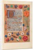 Hours of Queen Isabella the Catholic, Queen of Spain: Fol.44r, c. 1500 by Master of the First Prayerbook of Maximillian