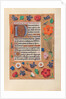 Hours of Queen Isabella the Catholic, Queen of Spain: Fol.44r, c. 1500 by Master of the First Prayerbook of Maximillian