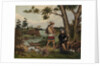 Hunter and Indian Guide, 1869 by C. L. Woodhouse