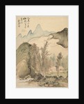 Hut Amidst the Trees, 1847 by Tsubaki Chinzan