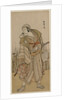 Ichikawa Danjuro V as a Traveller Beside a Clump of Iris, c. 1780 by Katsukawa Shunsho