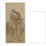 Ichikawa Danjuro V as a Traveller Beside a Clump of Iris, c. 1780 by Katsukawa Shunsho