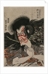 Ichikawa Danjuro VII as Kan Shojo in the Mt. Tenpai Scene, 181 by Gototei Kunisada