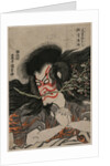 Ichikawa Danjuro VII as Kan Shojo in the Mt. Tenpai Scene, 181 by Gototei Kunisada