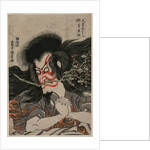 Ichikawa Danjuro VII as Kan Shojo in the Mt. Tenpai Scene, 181 by Gototei Kunisada