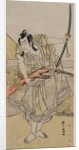 Ichikawa Monnosuke II as Soga no Goro, c. late 1770s by Katsukawa Shunko