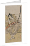 Ichikawa Monnosuke II as Soga no Goro, c. late 1770s by Katsukawa Shunko