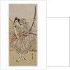Ichikawa Monnosuke II as Soga no Goro, c. late 1770s by Katsukawa Shunko