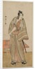 Ichikawa Yaozo II as a Otokodate Standing by a Bench, c. 1780 by Katsukawa Shunsho