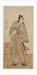 Ichikawa Yaozo II as a Otokodate Standing by a Bench, c. 1780 by Katsukawa Shunsho