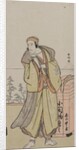 Ichikawa Yaozo II as an Itinerant Peddler, mid or late 1770s by Katsukawa Shunko