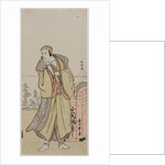 Ichikawa Yaozo II as an Itinerant Peddler, mid or late 1770s by Katsukawa Shunko