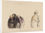 If they had been victorious - 'You Have Two Hours in which to Sign', c. 1919 by Jean Louis Forain