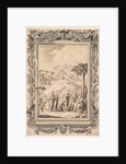 Illustration and Border Design for Kupfer-Bibel, c. 1730 by Johan Melchior Füssli; Johann Daniel Preissler; Johann Jacob Scheuchzer