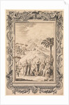 Illustration and Border Design for Kupfer-Bibel, c. 1730 by Johan Melchior Füssli; Johann Daniel Preissler; Johann Jacob Scheuchzer