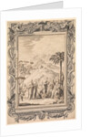 Illustration and Border Design for Kupfer-Bibel, c. 1730 by Johan Melchior Füssli; Johann Daniel Preissler; Johann Jacob Scheuchzer