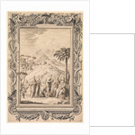Illustration and Border Design for Kupfer-Bibel, c. 1730 by Johan Melchior Füssli; Johann Daniel Preissler; Johann Jacob Scheuchzer