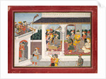 Illustration to the Tenth and Eleventh Book of Purana, c. 1830 by Unknown