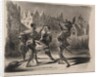 Illustrations for Faust: Duel of Faust and of Valentin, 1828 by Eugène Delacroi