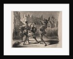 Illustrations for Faust: Duel of Faust and of Valentin, 1828 by Eugène Delacroi