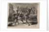 Illustrations for Faust: Duel of Faust and of Valentin, 1828 by Eugène Delacroi