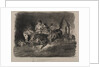Illustrations for Faust: Faust and Méphistophélés horse riding on the Sabbath, 1828 by Eugène Delacroi