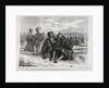 Illustrations for Faust: Faust and Wagner, 1828 by Eugène Delacroi