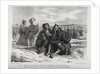 Illustrations for Faust: Faust and Wagner, 1828 by Eugène Delacroi