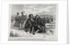 Illustrations for Faust: Faust and Wagner, 1828 by Eugène Delacroi
