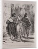 Illustrations for Faust: Faust seeks to allure Marguerite, 1828 by Eugène Delacroi