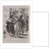 Illustrations for Faust: Faust seeks to allure Marguerite, 1828 by Eugène Delacroi