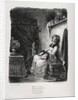 Illustrations for Faust: Marguerite with the wheel, 1828 by Eugène Delacroi