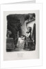 Illustrations for Faust: Marguerite with the wheel, 1828 by Eugène Delacroi