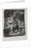 Illustrations for Faust: Méphistophélés and Faust flee after the duel, 1828 by Eugène Delacroi