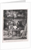 Illustrations for Faust: Méphistophélés visits Faust, 1828 by Eugène Delacroi