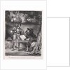 Illustrations for Faust: Méphistophélés visits Faust, 1828 by Eugène Delacroi