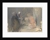 In the Hospital Sketch for In the Hospital, fourth quarter 1800s or first third 1900 by Jean Louis Forain